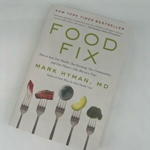 Food Fix by Mark Hyman MD Paperback Health Nutrition Book